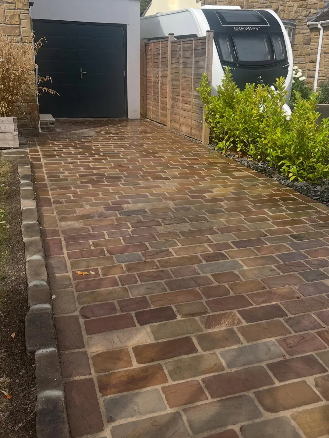 Farmhouse Cobble Drive